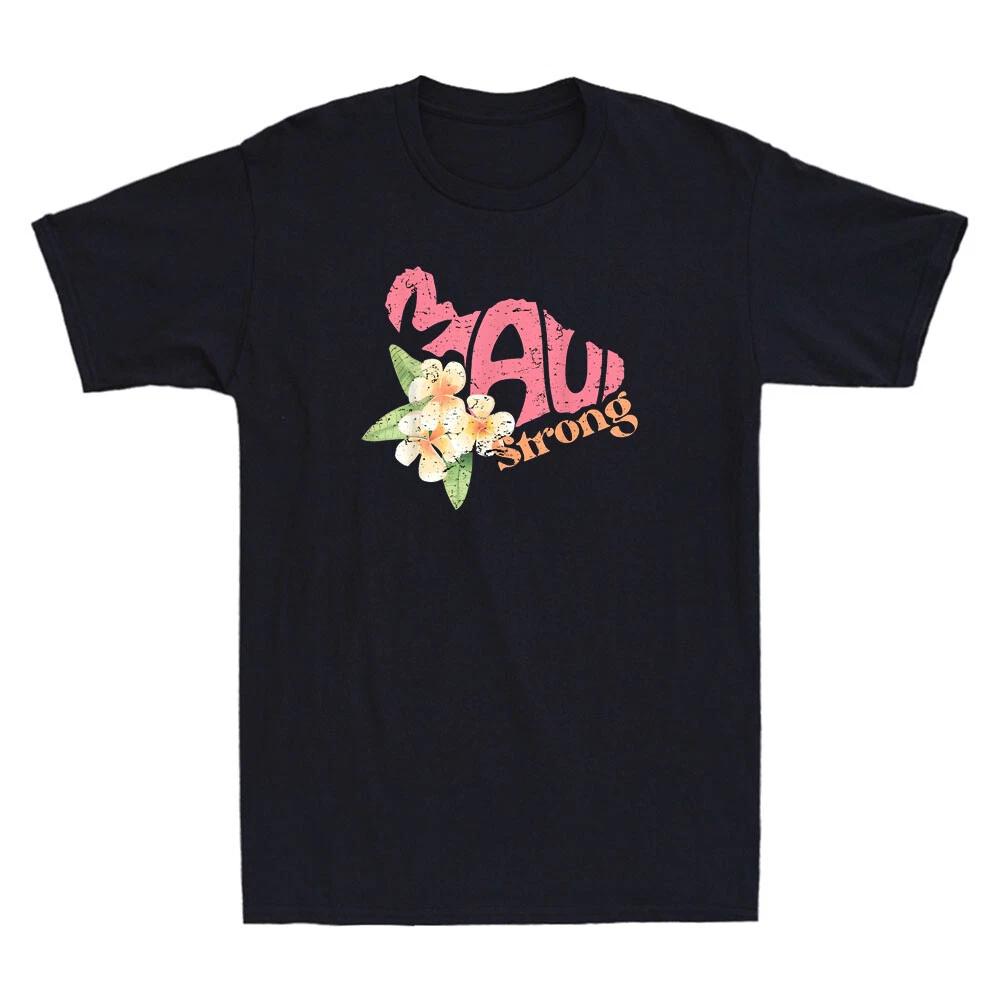 Pray For Maui Hawaii Strong Maui Wildfire Support Vintage Men s Cotton T-Shirt 2XL