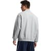 Fila Tennis Sports Minimalist Loose Fit Stand Collar Zip Knit Sweater Unisex Sweater A51U613501F-MG