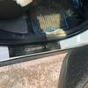 Black Outer Door Sill Trim Steel Scuff Plate Cover for - Toyota RAV4