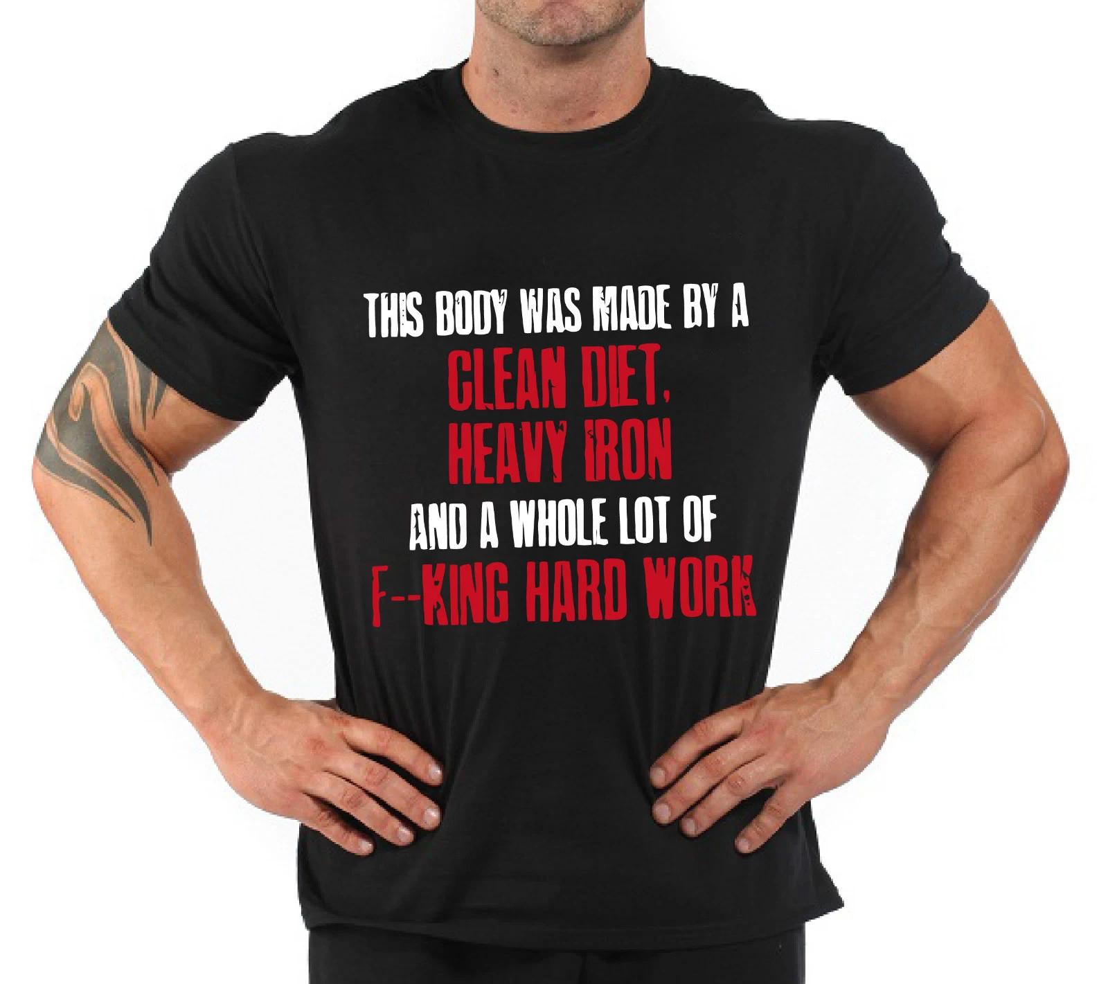 Bodybuilding Fitness Gym T-Shirt  This body... S