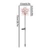 Flower-Shaped Neon Garden Stake Light