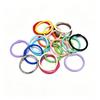 30mm Colorful Metal Book Ring & Keychain Buckle - DIY Open Jump, Loose-Leaf & Card Holder
