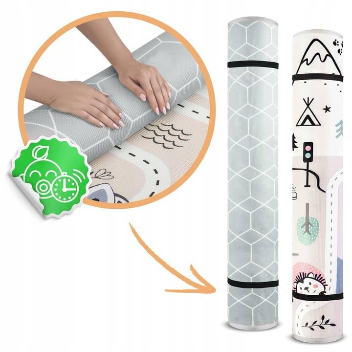 foam mat North 180x150 - beige