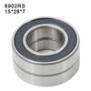 Pack Of 2 6902-2RS/6902ZZ 15x28x7mm Thin Section Deep Groove Ball Bearing New