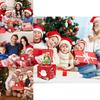 Red Santa Claus Pattern Paper Gift Box For Christmas Parties And Gift Giving