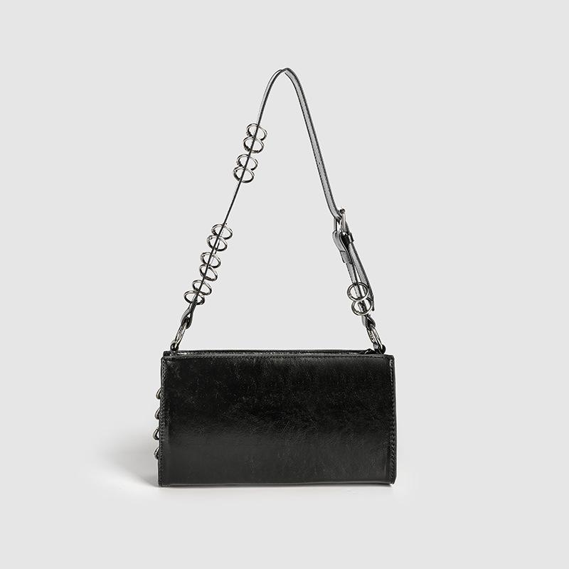 Niche Design Dark Underarm Bag Stylish Multi-pocket Motorcycle Crossbody Bag