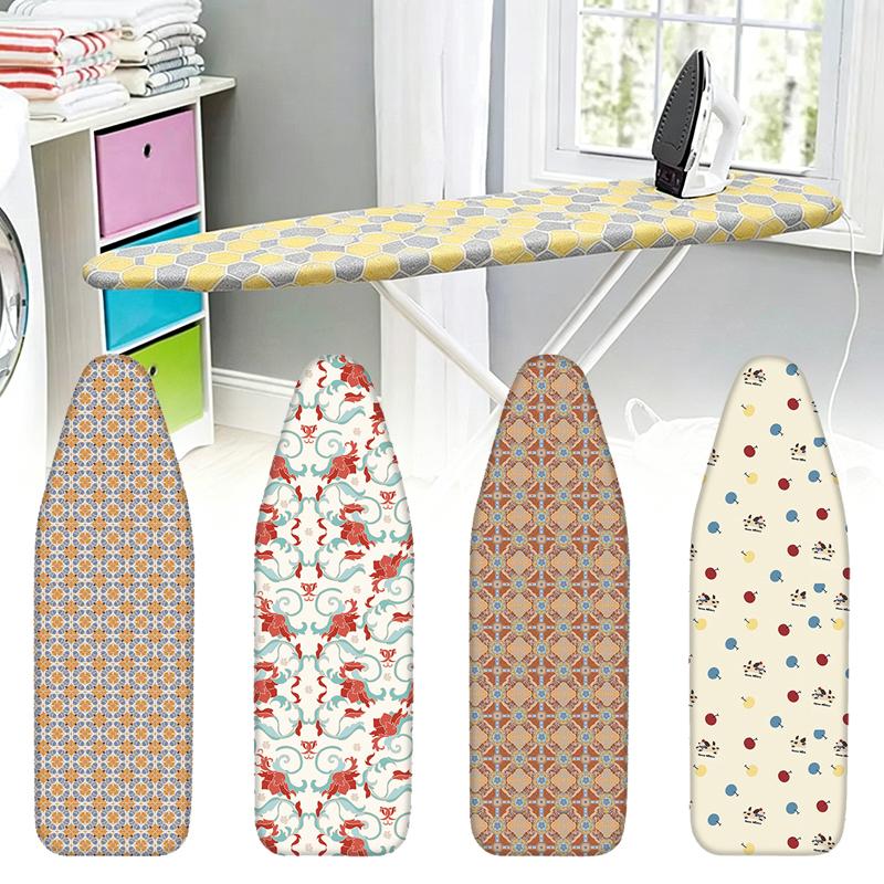 Ironing Board Cover Scorch Resistant Premium Cotton Padding Anti-Slip Washable Reusable Cover for Home Laundry Room Use