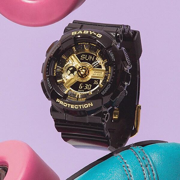     Casio Baby G      Ba 110x 1ajf [Baby G  Baby G  Ba 110 Series Ladies Rubber Band]