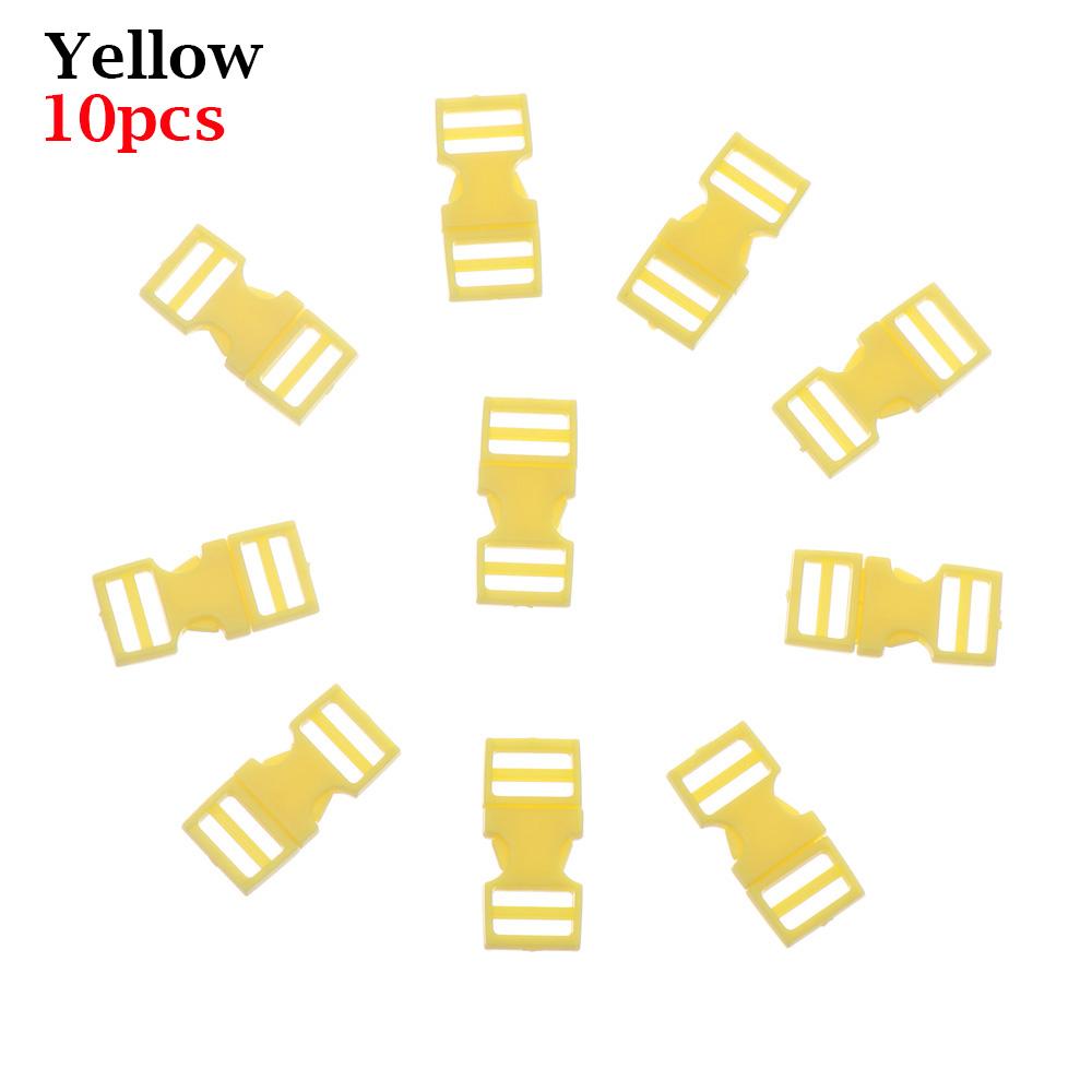 10/20pcs 6mm Plastic Mini Buckle DIY Doll Bags Buckle Handmade Backpack Button Bracelet Dog Collar Strap Buckle Webbing Supplies
