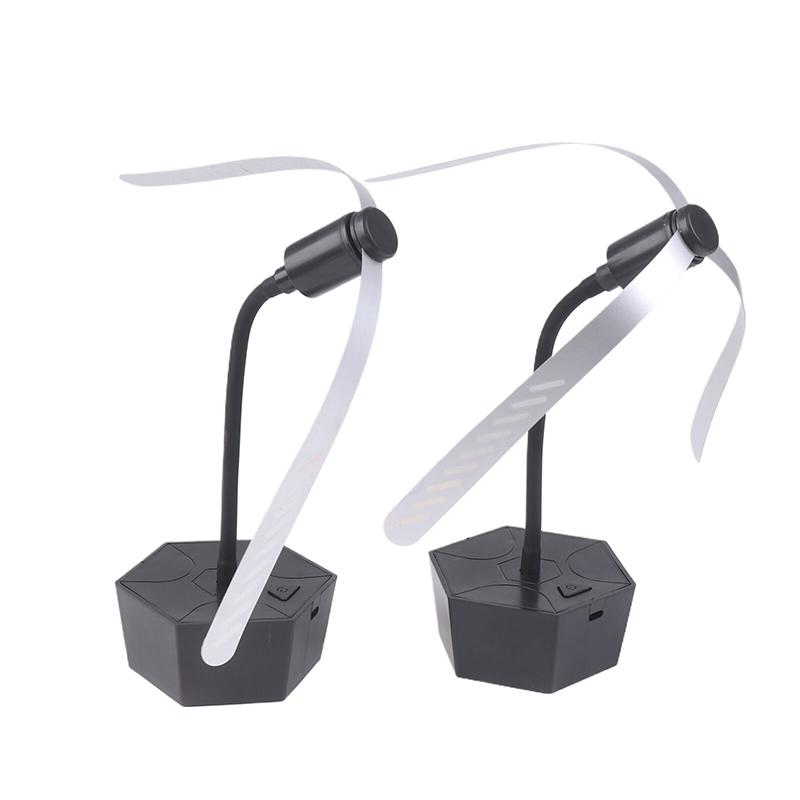 1Pc Flexible Fly Repellent Fans For Outdoor Table Top Tables Battery Type Fly Fan For Food Keep Flies Away