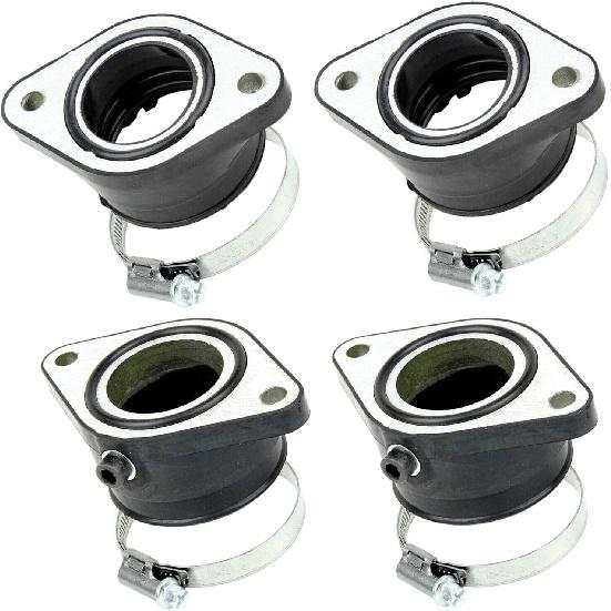 Carburetor Intake Manifold Intake Manifold Boot Joint Carburetor Carb Flange Socket Compatible with Suzuki GS850G 1980-1983, GS850GL