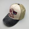 Simple simbolo stella a cinque punte Ricamo all'aperto berretto da baseball Traspirabilità estiva Berretto in rete hip hop cappello da camionista