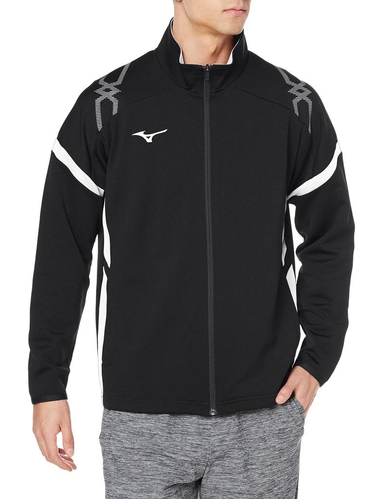 Training Wear MC Line Jacket Sweat Absorbent Quick Drying 32MCA110 Black S [Mizuno] Warm-up
