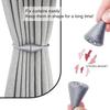 Magnetic Curtain Tieback No Drill Curtain Holder Cylinder Curtain Buckle Curtain Tie Clip Home Curtain Accessories