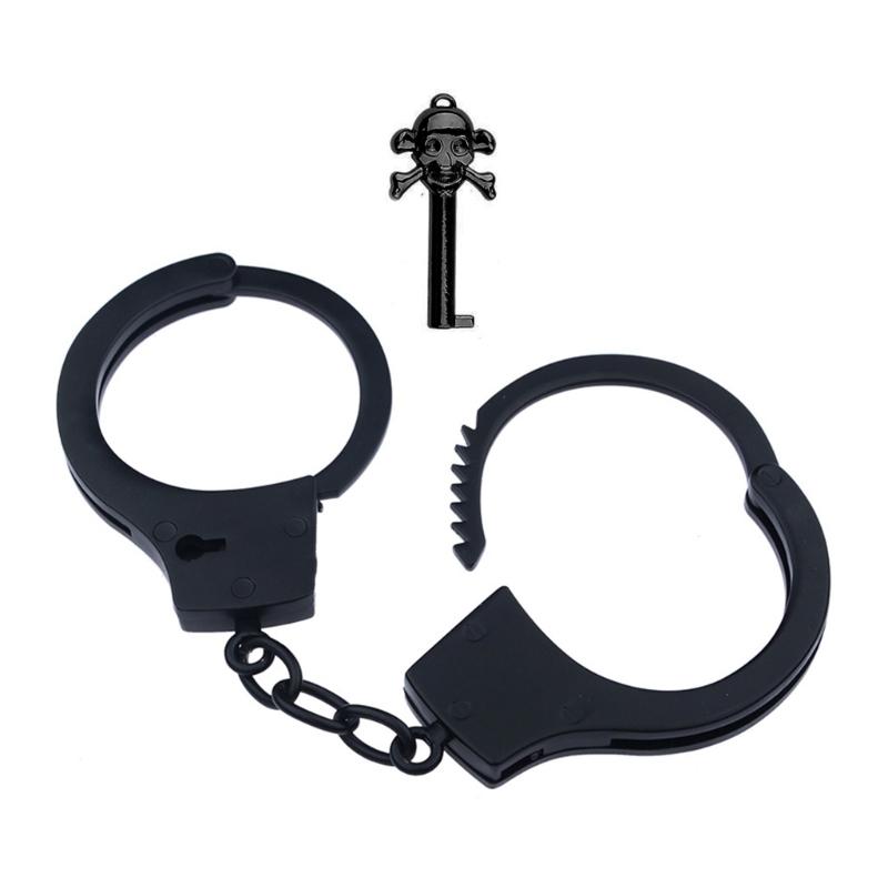 Stylish Metal with Key Set for Couple Cosplay and Party Props Theme Accessory Adult Sex Toy