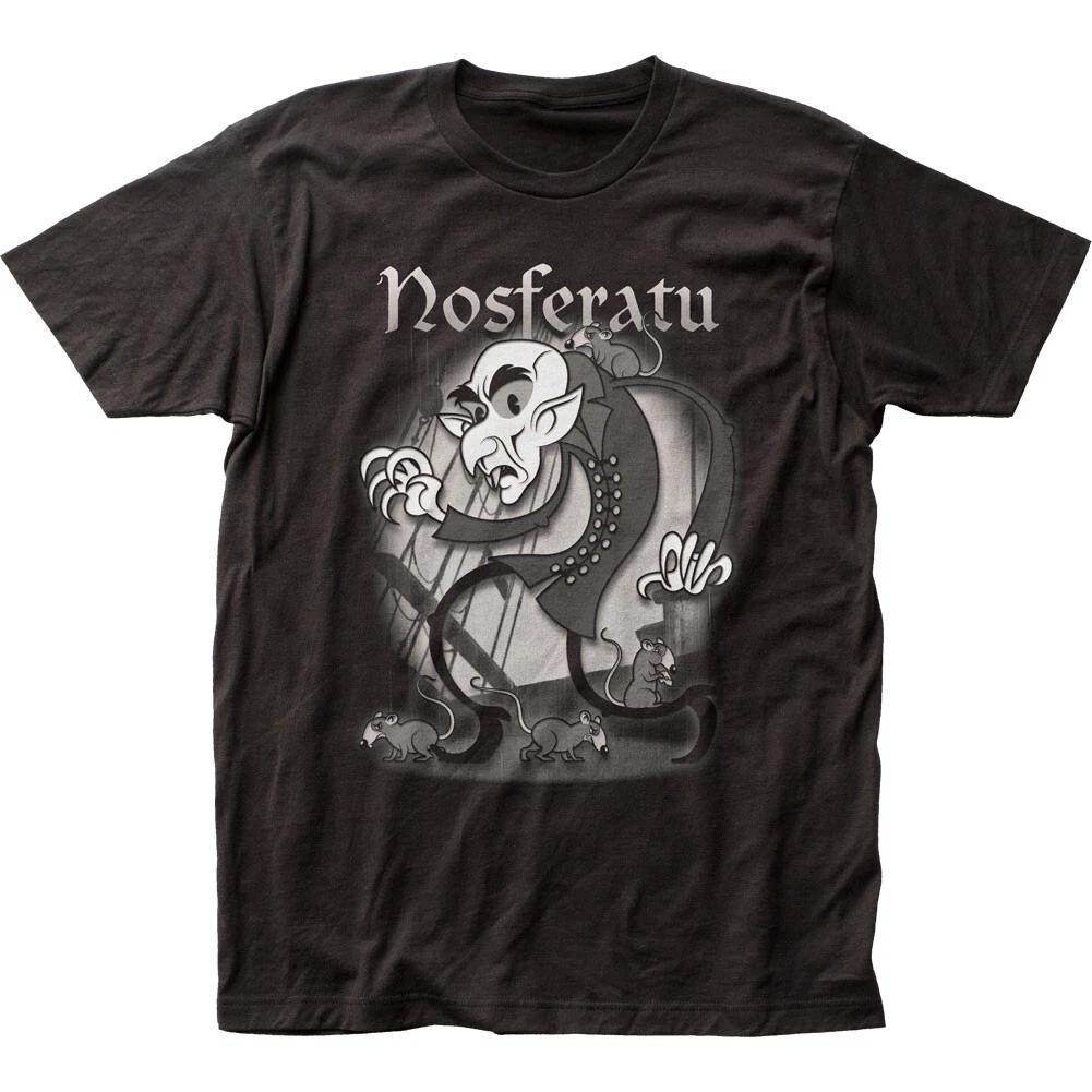 

Nosferatu Rubberhose Mens T Shirt Movie Cult Classic Gothic Horror Tee New Black M