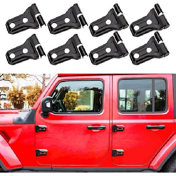 

Door Hinge Protect Cover Trim Parts for Jeep Wrangler JL JLU Gladiator JT Decor