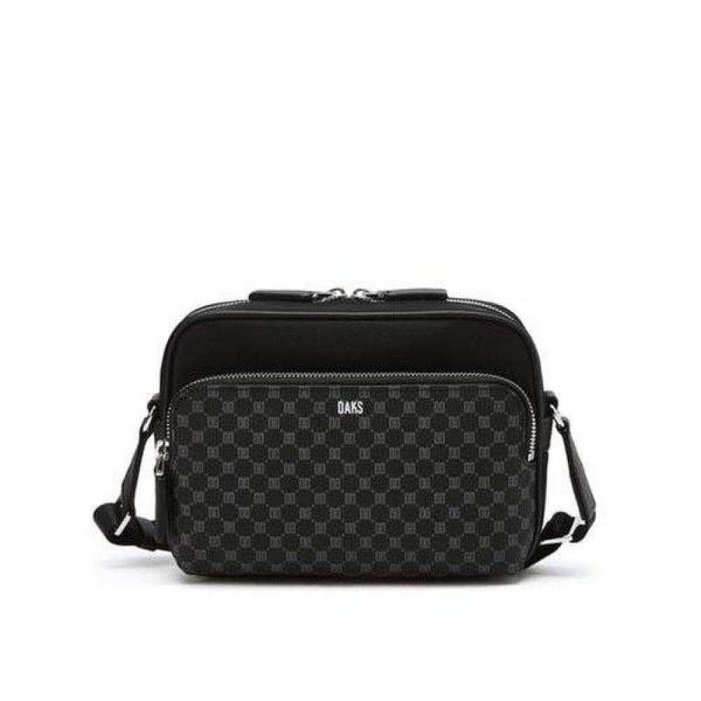 Daks Black Dd Pattern Nylon Mini Crossbody Bag Dbba5f594bk