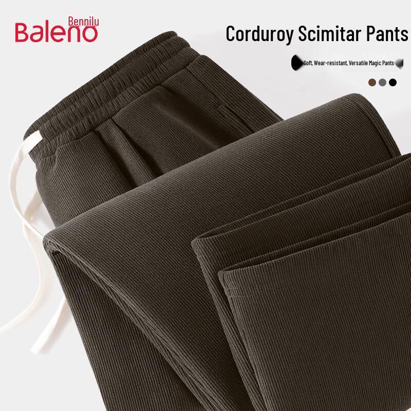 

Мужские вельветовые брюки прямого кроя в японском ретро-стиле Baleno M