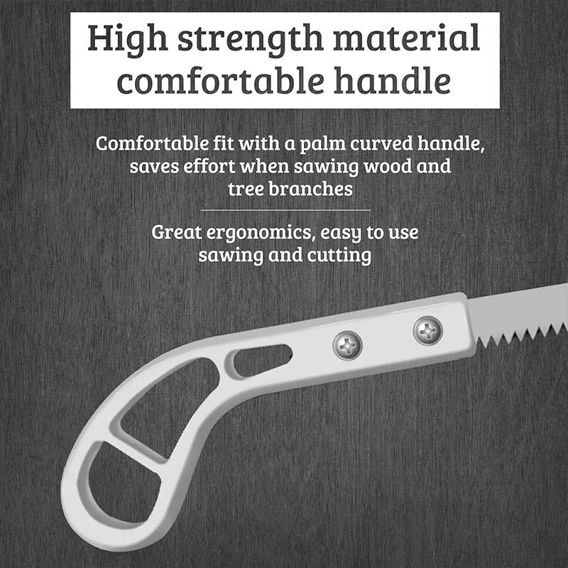 340mm Woodworking Saw Mini Saw for Cutting Wood and Wall Panels 2pcs Japanese Tailcoat Saw Hand Saw Garden Saw
