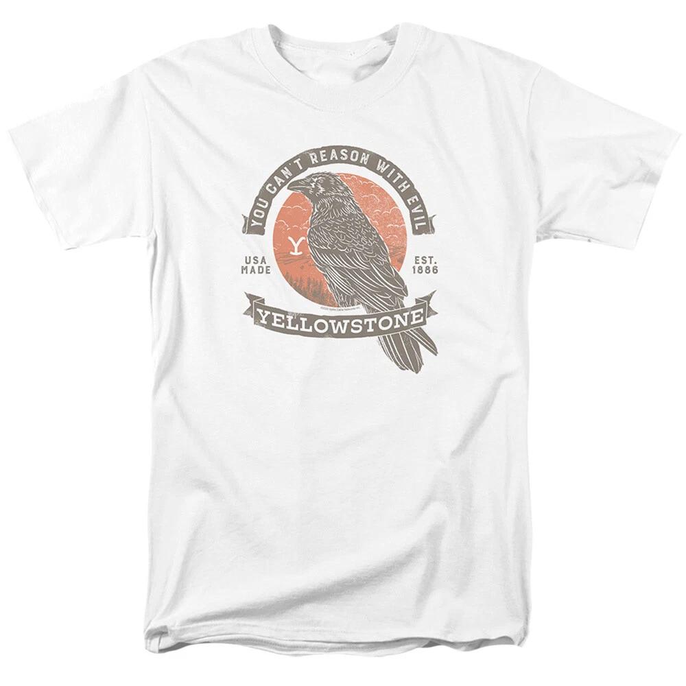 Yellowstone Can t Reason With Evil Men s T-Shirt Officially Licensed S-5XL Tee M