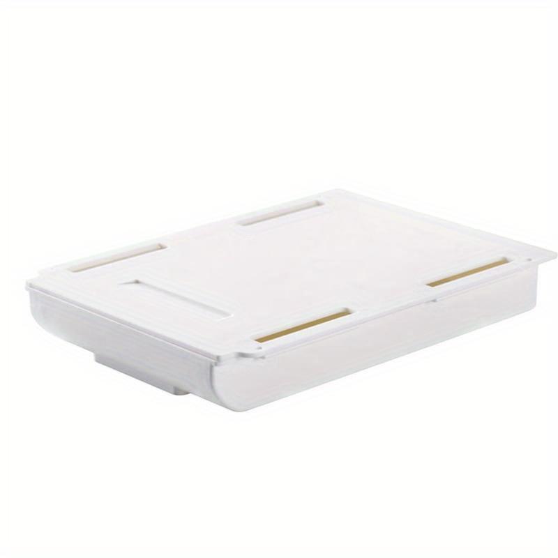 Under Desk Hidden Storage Box Self-Adhesive Drawer Paste Organizer Case Holder Pencil Under Stationery Table Supplies Makeu G2W6