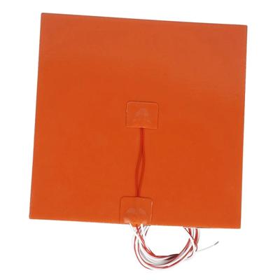 Silicone Heated Bed Heating Pad Waterproof 310x310mm 220V For 3D Printer Ender-3 Cr10 Parts Heated Bed