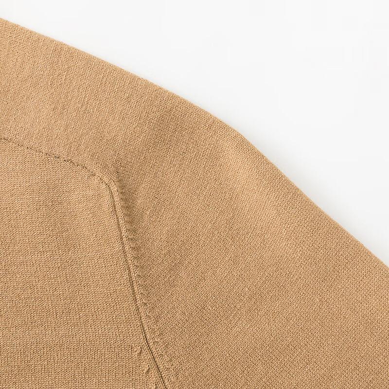 Hengyuanxiang Herren Herbst/Winter Kaschmir-Mischung Pullover mit Kragen