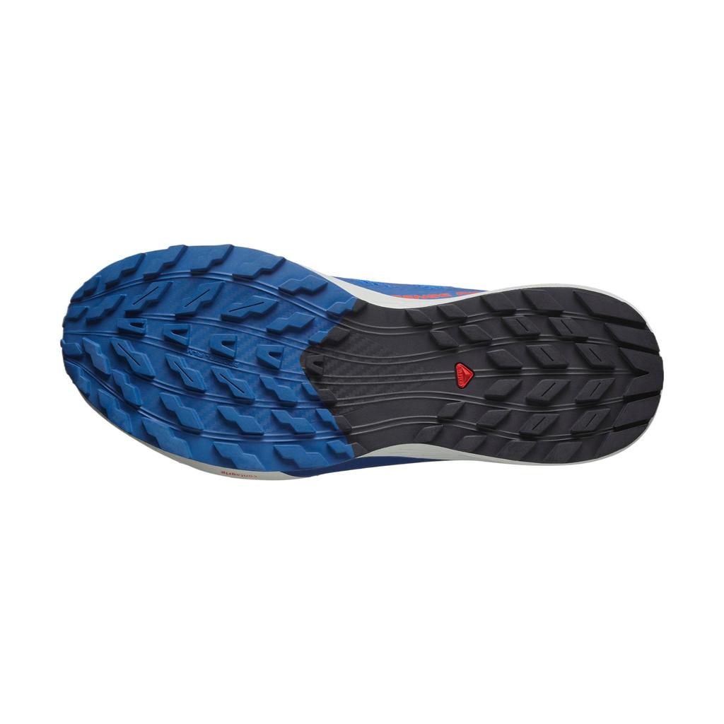 New SALOMON Sense Ride 5 Abrasion Resistant Low Top Running Shoes Men's French Blue 478086