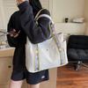 Casual Fashion Large Capacity Tote Bag Simple Travel Bag Women Large Shoulder Bag  Tote Handbag