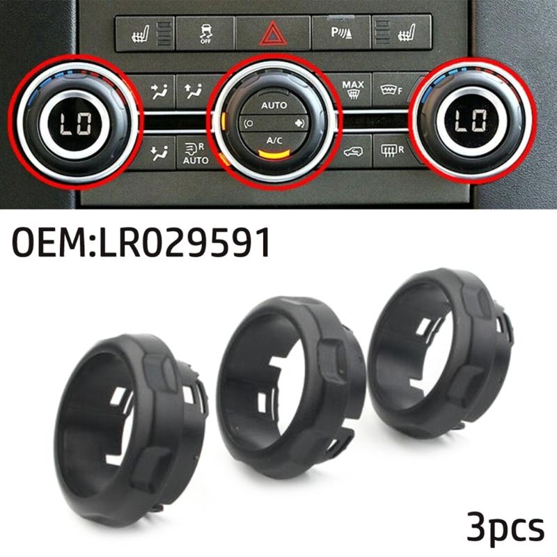 Upgraded A/C Air Conditioning Control Switch Knob Button ABS-material Easy Installation Car Interior cessories ABS-