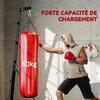 Foldable Punch Bag Stand for Heavy Bag, Speed Bag, Freestanding and Adjustable - Black