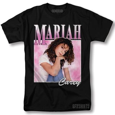 Mariah Carey Shirt Concert Tour Promo Merch Tee Vntg Graphic Design T-Shirt