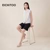 Women's Sleeveless Polka Dot Shirt