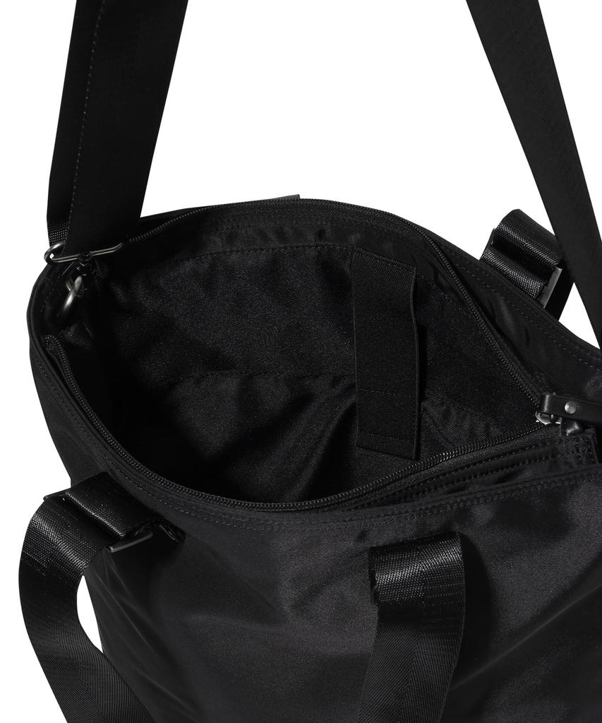 COVERNAT Authentic Nylon 2-Way Tote Bag Black