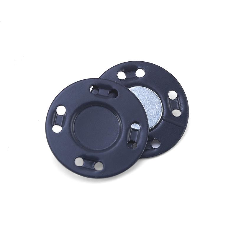 5 Pairs Sewing Metal Buttons Magnet Stone Colorful Automatic Magnetic Snap Buttons Invisible Suitcase Bag Coat Buckle Diy Craft