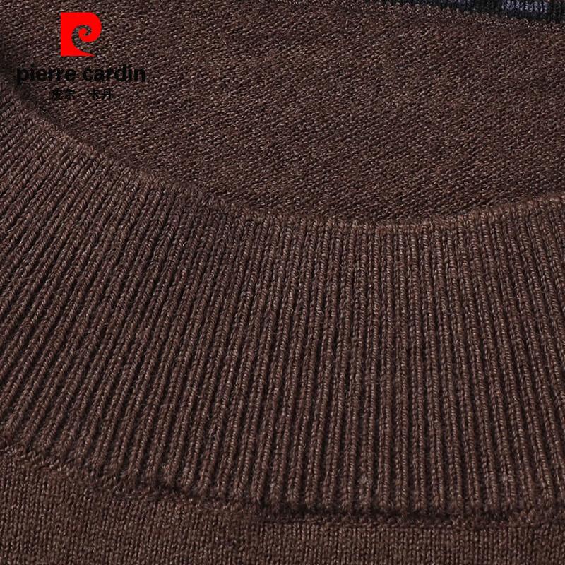 Pierre Cardin Men's 100% Wool Mock Neck Sweater