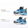 Kids Flame Fabric Trendy Fashion Test Lightweight Shock Absorption Low-Top Running Shoes Kids Sneaker Blue 312519903-3