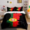 Portugal Flag with Map. Bedding Sets Duvet Cover Sets Duvet Covers Pillowcases(1*Duvet Cover 2*Pillowcases Without Duvet Insert)