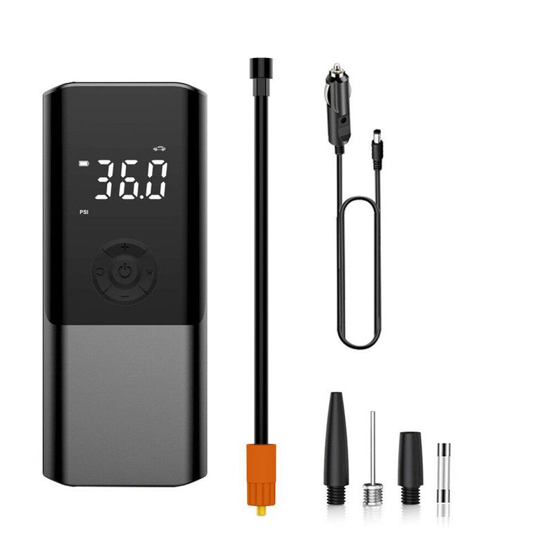 Fashion German Import Technology Car Wireless Vehicle Air Pump Portable Handheld Smart Outdoor Emergency Light