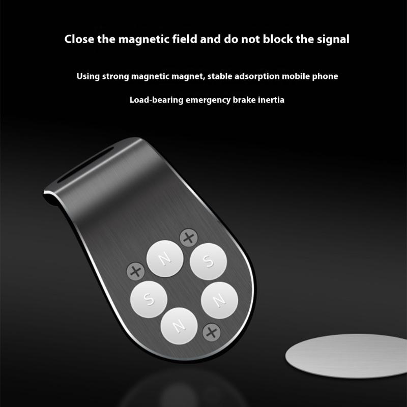 2pcs Phone Holder Car Air Vent Mounted Cellphone Holder for Phone 16 15 14 13 Magnetic Phone Stand 360 Degree Rotating