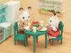 Sylvanian Families Furniture [Dining Room Set] SE-198 ST Mark Certified Toy Dollhouse for Ages 3 and Up, Sylvanian Families by Epoch