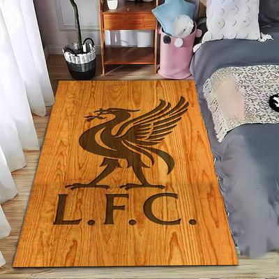 L.F.C. Wooden Texture Design Designed Floor Mat, Suitable As a Non-slip Mat for the Living Room or Bedroom Sofa