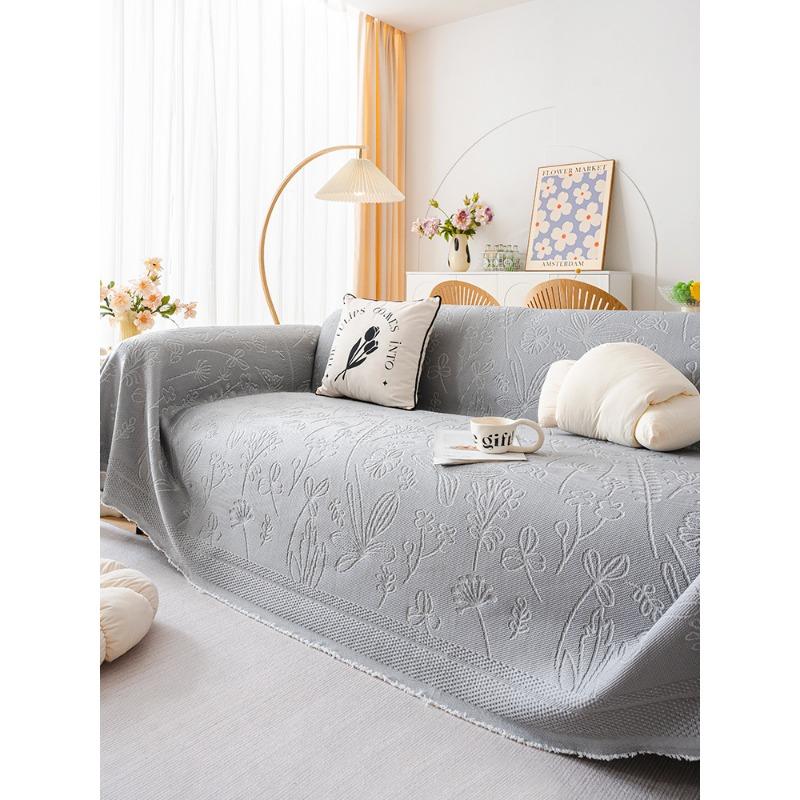 Sofa Cover Towel Summer French Ice Silk Sofa Towel Sofa Cover Sofa Cover