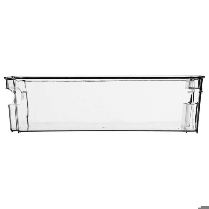 Bac Rangement Frigo 5 Litres 31x15 Cm - Transparent - Plastique - Résine - Adulte - Femme