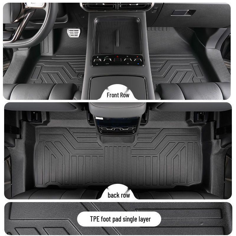 

Jetour Shan Hai L9 Full Coverage TPE Floor Mats for 2023-2025 Models Five seats