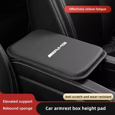 PU-Leder Auto Armlehnenbox Matte Armlehnenpolster Reifenventilkappe Für Mercedes Benz AMG W223 W213 W206 W464 W247 W167 W166 W222