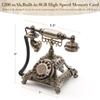 Audio Message Book Voice Record Vintage Telephone Recorder Wedding Phone Customized with Voicemail