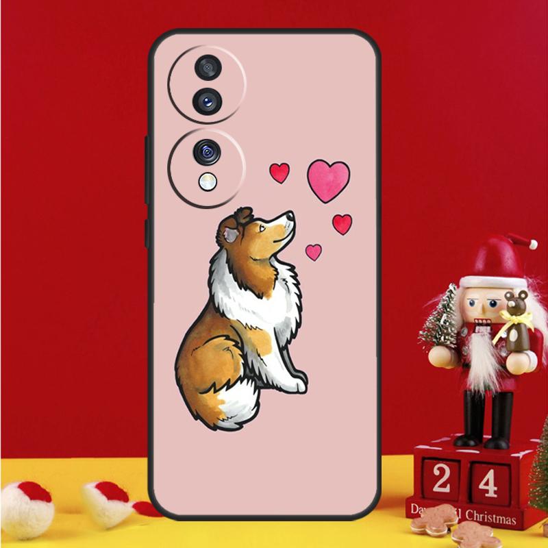 

Чехол для телефона Honor с изображением Шетландской овчарки для Honor Magic 8 5 6 7 Lite Honor Win X9b X9c X9a X8c X8b 50 70 90 200 400 Pro Honor Magic8 Lite