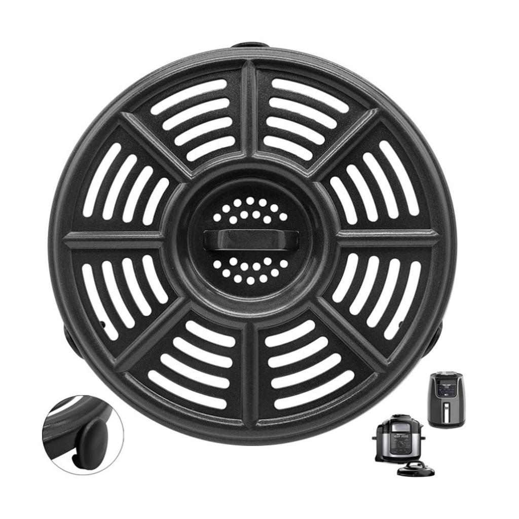 8pcs Fryer Silicone Feet Scratch Proof Round Heat Insulation Kitchen Fryer Tray Feet for Frying Pan Barbecue Pan